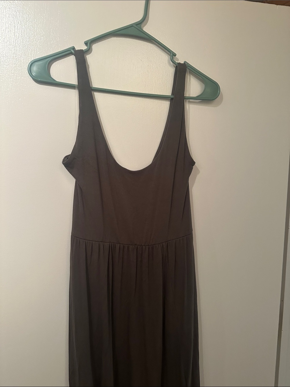 a new day Brown Scoop Neck Maxi Dress